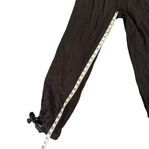 NEW Lulus Sebastian Black Pants Size Large - Picture 11 of 13